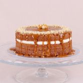 Сватбена капкейк торта Дулсе де Лече
