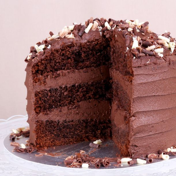 Сватбена капкейк торта Какао