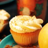 Apple Pie Cupcake with Baileys Apple Pie