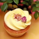 Bunch of Rose Cupcakes for Palm Sunday