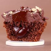 Chocolate and Hazelnuts Wedding Cupcake Set Sample