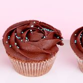 Cocoa Wedding Cupcake Set Sample