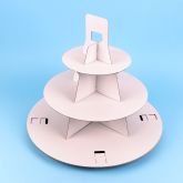 Two 3 Tier Disposable Cupcake Stands