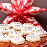 Christmas Mini Vanilla Cupcake Set