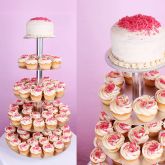Vanilla Wedding Cupcake set