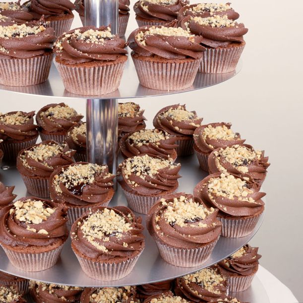 Chocolate and Hazelnuts Wedding Cupcake Set