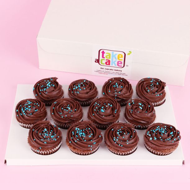 24 Mini Cocoa Cupcakes