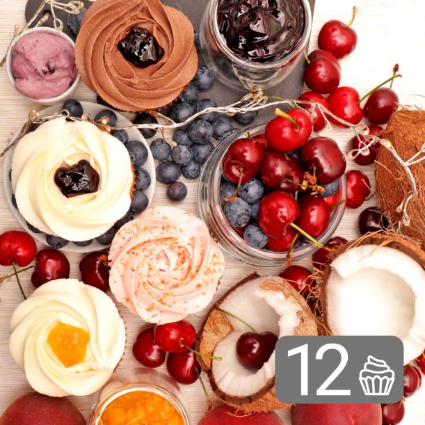 Summer 2022 Fruity Cupcake Collection