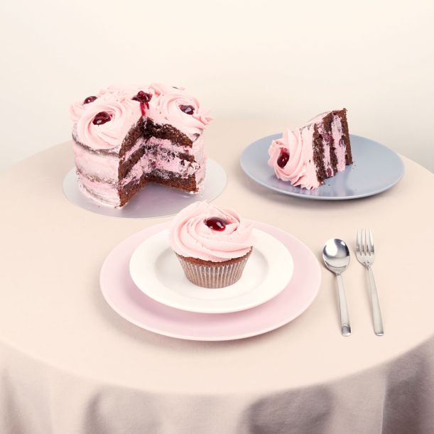 Cherry in Liquor Wedding Cupcake Set