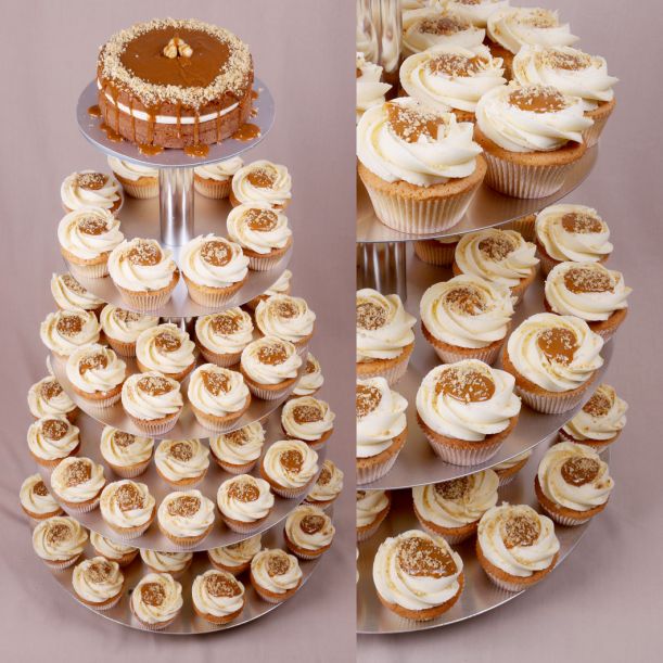 Dulce de Leche Wedding Cupcake set