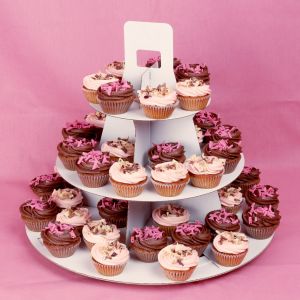 60 Cocoa-raspberry sighs Cupcake Set