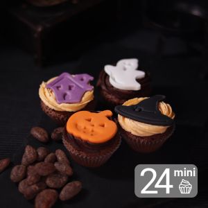 24 Scary Mini Cupcakes for Halloween
