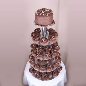 Cocoa Wedding Cupcake Set