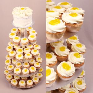 Lemon Cream Wedding Cupcake Set