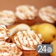 24 Pear and Caramel Cupcakes Promo Set