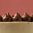 Chocolate Cake with Mascarpone and Cherries