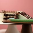 Chocolate Cake with Mascarpone and Cherries