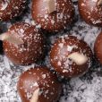 Cocoa with Maldon Salt and Dark Chocolate Cake Pops