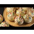 Vanilla and Ruby Chocolate Cake Pops