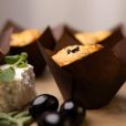 Мъфини Маслини, козе сирене и риган