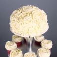 Red Velvet Wedding  Cupcake Set