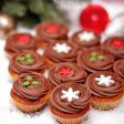 Mini Orange & Chocolate Cupcakes for Christmas