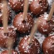 Cocoa with Maldon Salt and Dark Chocolate Cake Pops