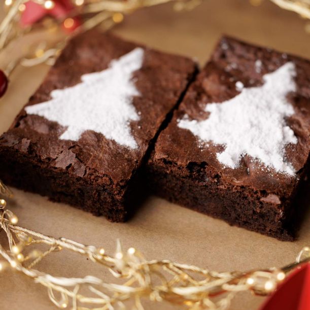 Christmas Chocolate Brownies