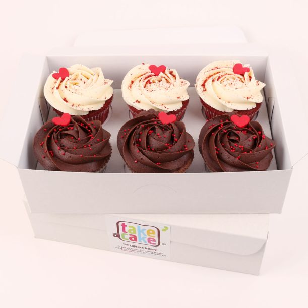 I Love You cupcake set 