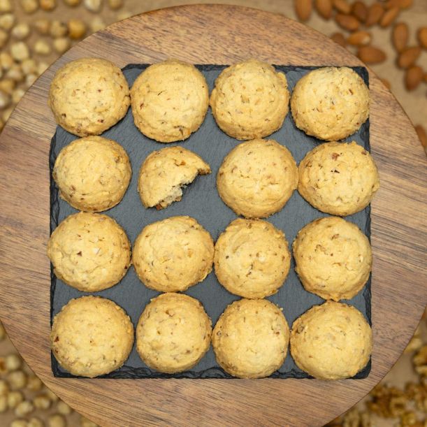 Triple Nut Cookies