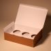 2 six pack cardbord boxes for cupcakes and muffins
