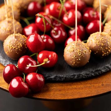Cherry and Сoconut Cake Pops