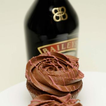 Cupcake with Baileys