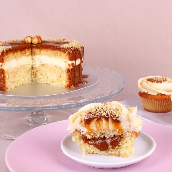 Dulce de Leche Wedding Cupcake set Sample