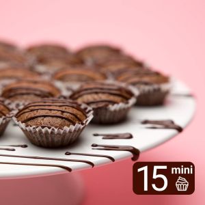 Мини Брауни с орехи