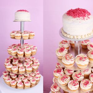 Vanilla Wedding Cupcake set