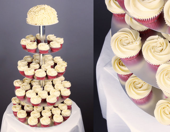 Wedding Cupcake Set Red Velvet